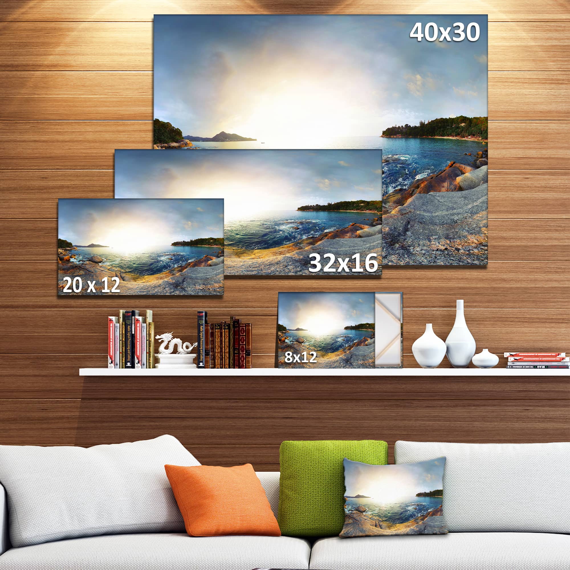 Designart - Rocky Coast in Andaman Sea